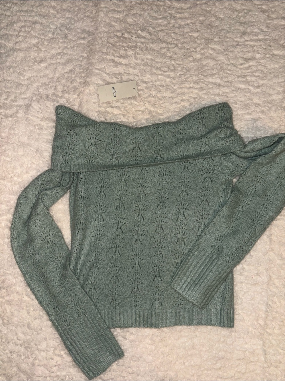 Hollister Off-the-Shoulder Knit Sweater